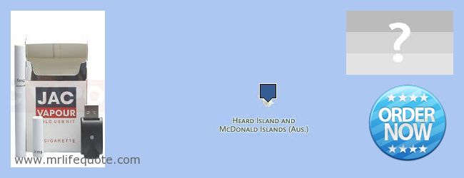 Jälleenmyyjät Electronic Cigarettes verkossa Heard Island And Mcdonald Islands